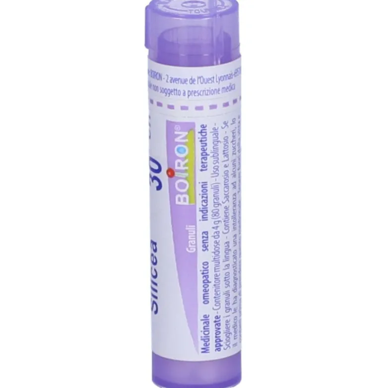 Boiron Silicea 30CH Granuli Omeopatici Tubo da 4gr