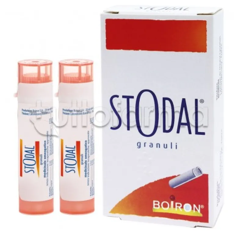 Boiron Stodal - Granuli Omeopatici Tosse Secca e Produttiva 2 Tubi