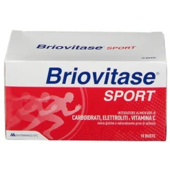 Briovitase Sport Integratore Ricostituente Gusto Melograno 10 Bustine