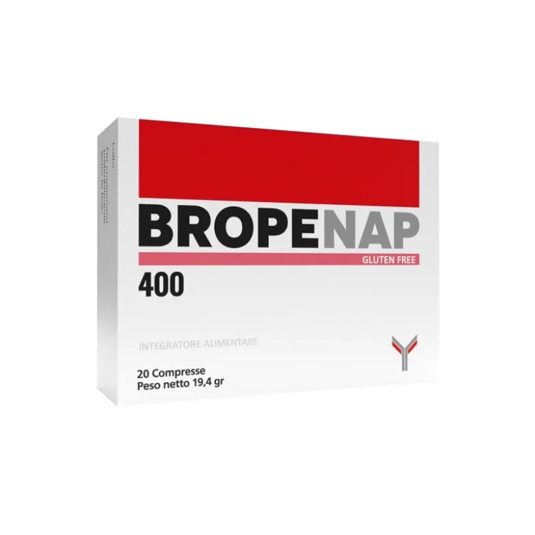 BROPENAP 400 per Infiammazione e Digestione 20 Compresse