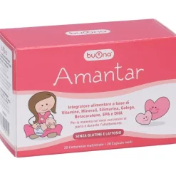 Buona Amantar Integratore Allattamento 20 Compresse e 20 Capsule