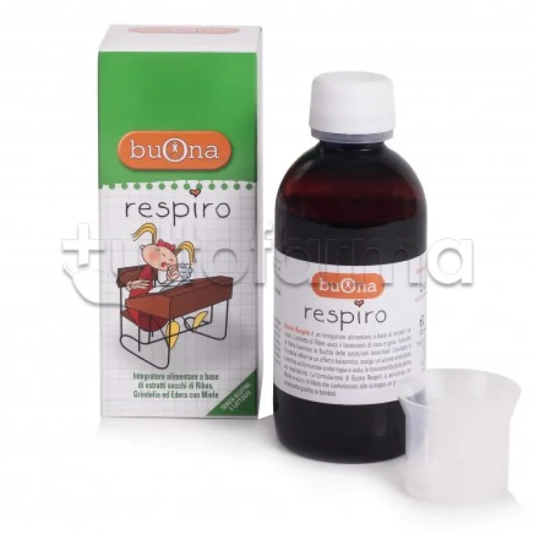 Buona Respiro Sciroppo per Bambini per la Tosse 140ml