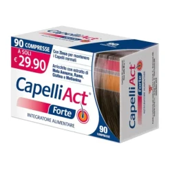Capelli Act Forte Integratore per Benessere dei Capelli 90 Compresse