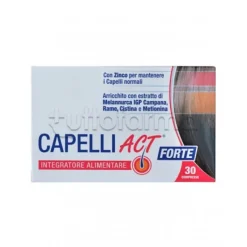 Capelli Act Forte Integratore per Benessere dei Capelli 90 Compresse