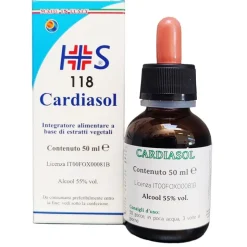 Cardiasol Gocce integratore per benessere cardiovascolare flacone da 50ml
