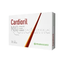 Cardioril Myo Integratore Coenzima Q10 Curcuma e Vitamina D3 30 Compresse