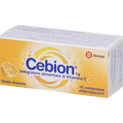 Cebion 10 Compresse Effervescenti Arancia Vitamina C