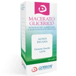 Cemon Alnus Incana Gemme Fresche Macerato Glicerico per Benessere Respiratorio 60ml
