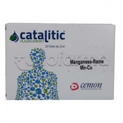 Cemon Catalitic Manganese Rame Oligoelementi 20 Fiale