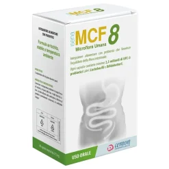 Cemon MCF 8 Probiotico Integratore Flora Intestinale Lab4 60 Capsule