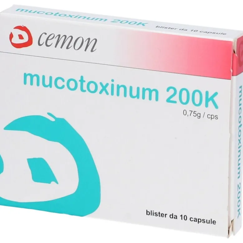 Cemon Mucotoxium 200K rimedio omeopatico 10 capsule