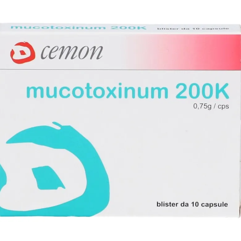 Cemon Mucotoxium 200K rimedio omeopatico 10 capsule