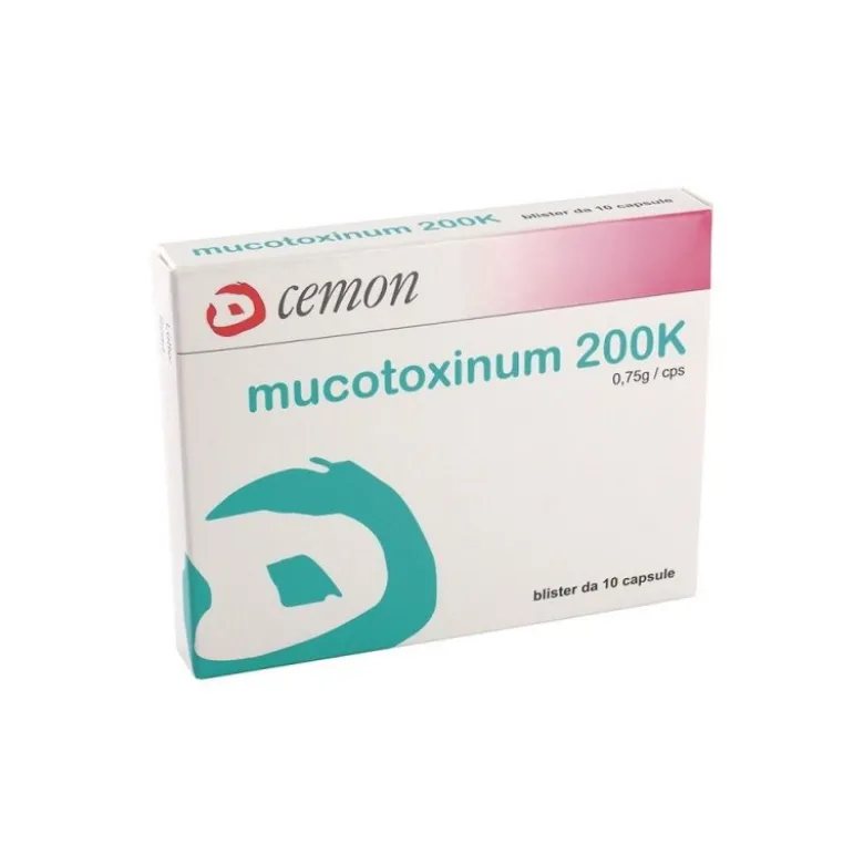 Cemon Mucotoxium 200K rimedio omeopatico 10 capsule