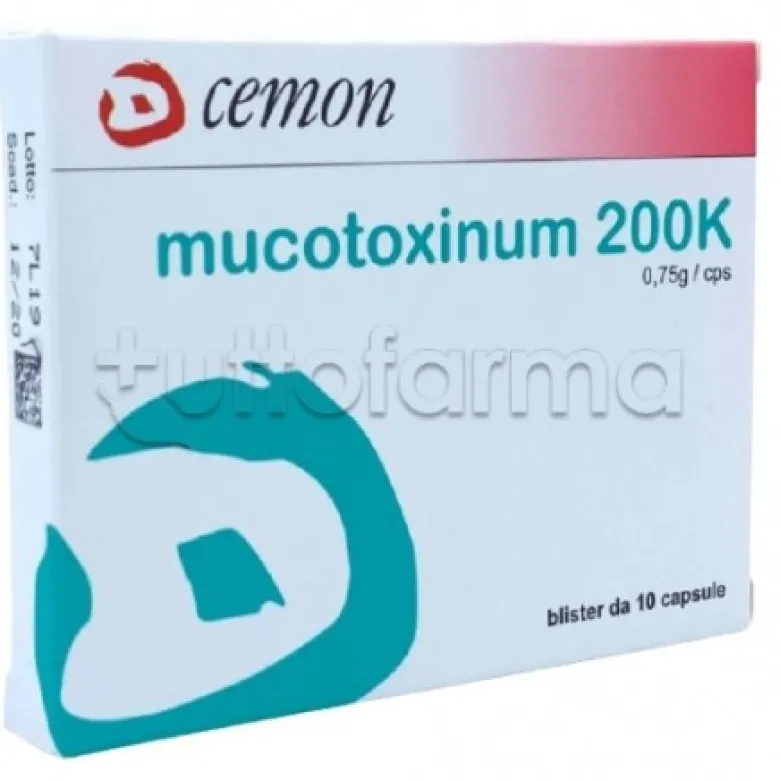 Cemon Mucotoxium 200K rimedio omeopatico 10 capsule