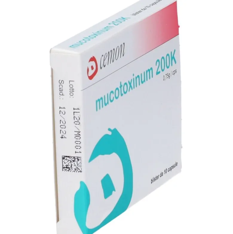 Cemon Mucotoxium 200K rimedio omeopatico 10 capsule