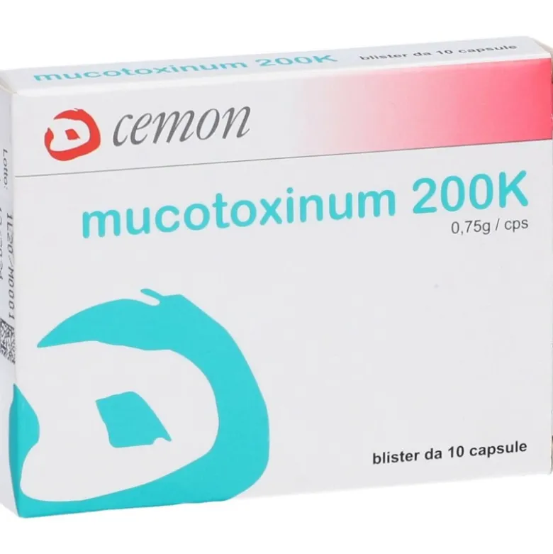 Cemon Mucotoxium 200K rimedio omeopatico 10 capsule