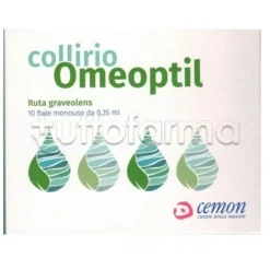 Cemon Omeoptil Collirio Ruta Graveolens Rimedio Omeopatico 10 Fiale Monodose