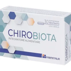 CHIROBIOTA per Equilibrio Nutrizionale e Salute Intestinale 30 Compresse Tristrato