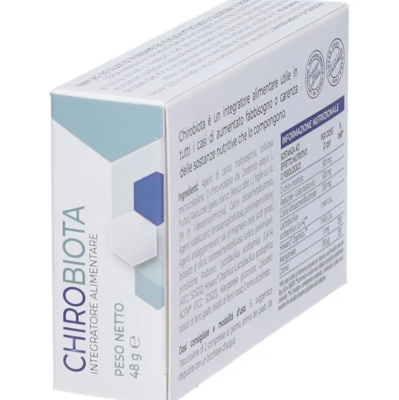 CHIROBIOTA per Equilibrio Nutrizionale e Salute Intestinale 30 Compresse Tristrato