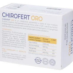 Chirofert Oro Integratore per Fertilità Donna 30 Stick