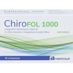 Chirofol 1000 Integratore per Aiuto Gravidanza 16 Compresse