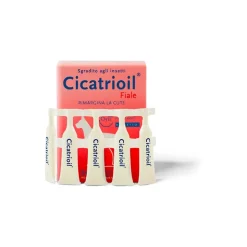 Cicatrioil Fiale per Rigenerazione e Riparazione Ferite 5 Flaconi da 5ml
