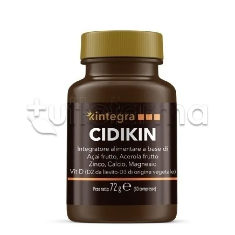 Cidikin Integratore Per Resistenza E Concentrazione 60 Compresse