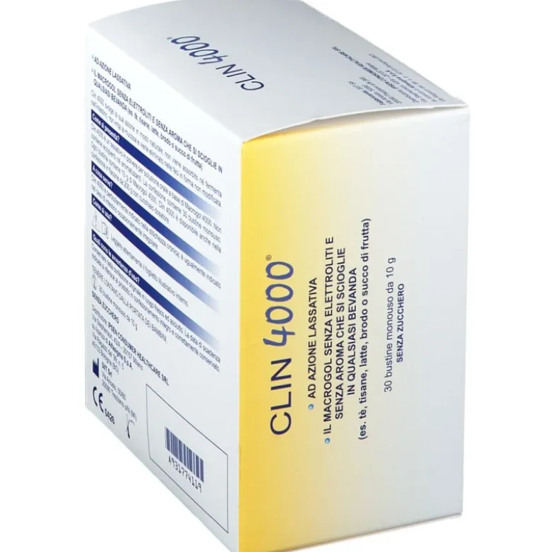 Clin 4000 Lassativo 30 Bustine 10 gr