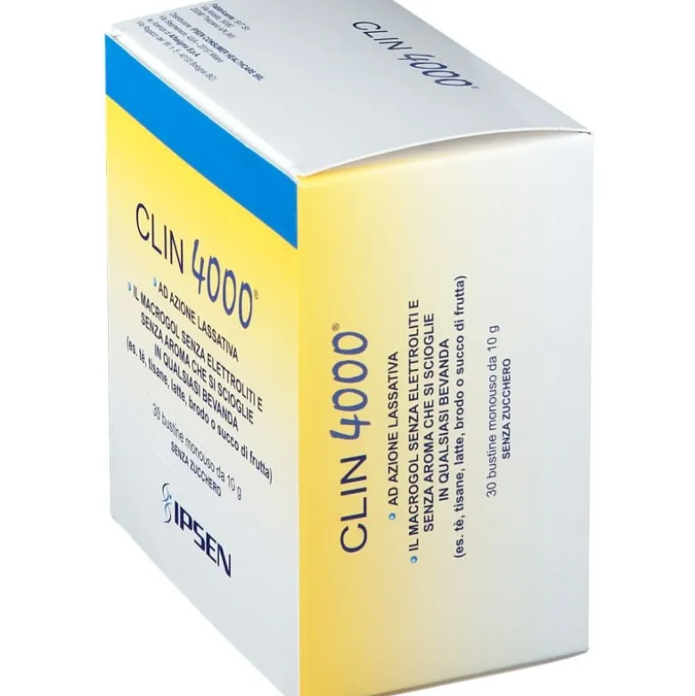 Clin 4000 Lassativo 30 Bustine 10 gr