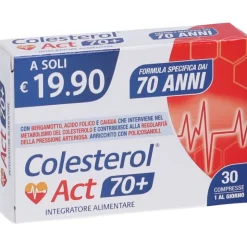 Colesterol Act 70+ Integratore per il Colesterolo 30 Compresse