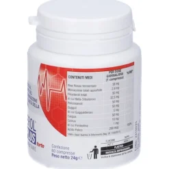 Colesterol ACT Plus Forte Integratore per il Colesterolo 60 Compresse