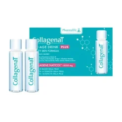Collagenat No Age Drink Plus integratore anti età per pelle giovane 7 flaconcini
