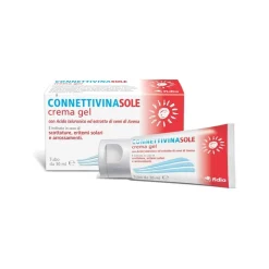 Connettivinasole Crema Gel per Scottature e Arrossamenti 30 ml