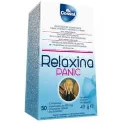 Cosval Relaxina Panic Integratore per Relax e Benessere Mentale 50 Capsule
