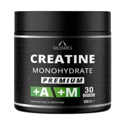 Creatine Premium +a +m per Performance Fisica e Recupero Muscolare Barattolo 300 g