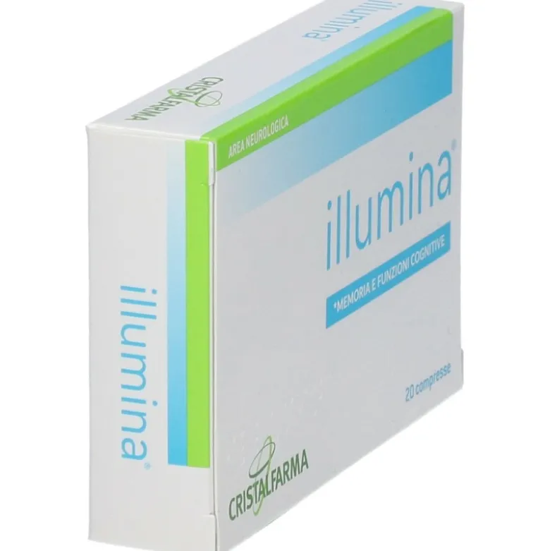 Cristalfarma Illumina per Memoria e Funzioni Cognitive 20 Compresse