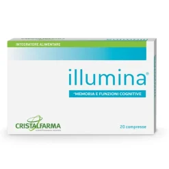 Cristalfarma Illumina per Memoria e Funzioni Cognitive 20 Compresse