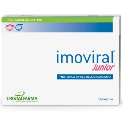 Cristalfarma Imoviral Junior per Difese Immunitarie 14 Bustine