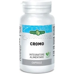 Cromo Erba Vita per Metabolismo e Glucosio 60 Capsule
