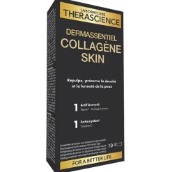 Dermassentiel Collagène Skin Integratore per Pelle Rimpolpata 10 Stick