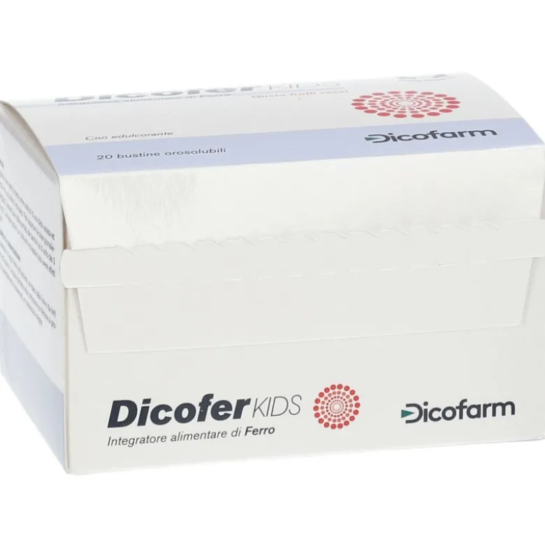 Dicofer Kids Ferro Per Bambini 20 Bustine Orosolubili