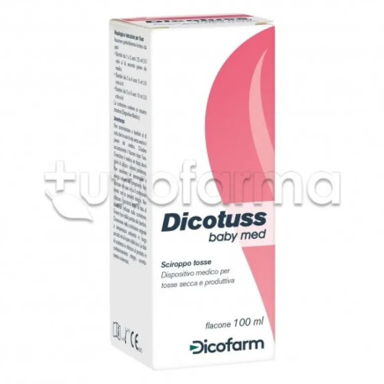 Dicotuss Baby Med Sciroppo Per Tosse Bambini 100ml