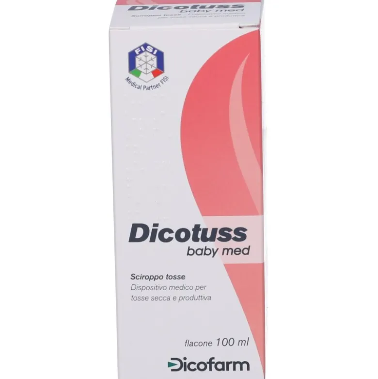 Dicotuss Baby Med Sciroppo Per Tosse Bambini 100ml