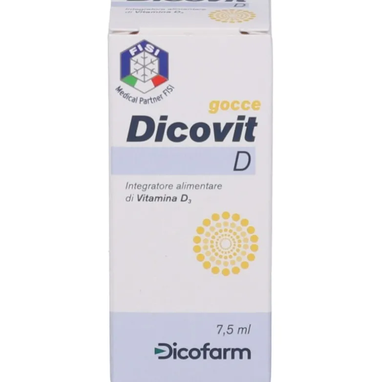 Dicovit D Vitamina D Gocce Bambini 7,5ml