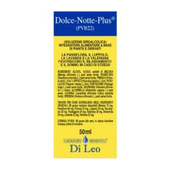 Di Leo Dolce-Notte-Plus Composto PVB 22 Integratore per Insonnia 50ml