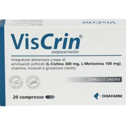 Doafarm Viscrin Integratore per Pelle e Unghie 20 Compresse