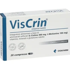 Doafarm Viscrin Integratore per Pelle e Unghie 20 Compresse