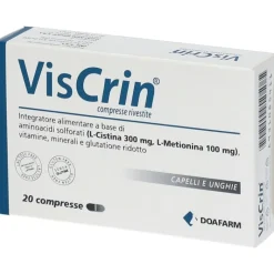 Doafarm Viscrin Integratore per Pelle e Unghie 20 Compresse