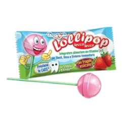 Doctor's Pucci Lollipop Fragol integratore per ossa, denti e immunità 1 lecca-lecca da 6 g