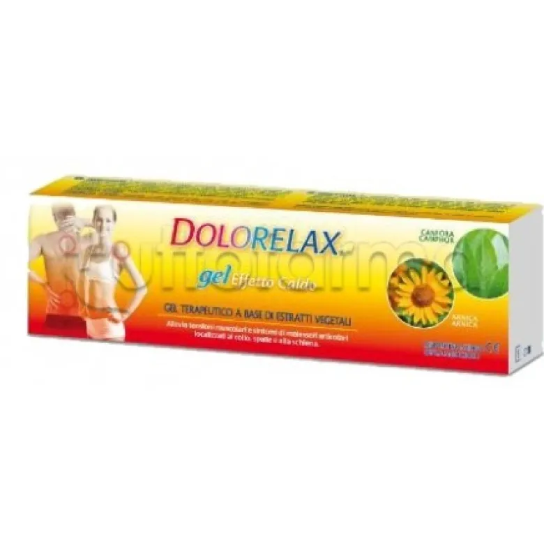 Dolorelax Gel Effetto Caldo per Dolori Muscolari e Articolari Tubo da 75ml